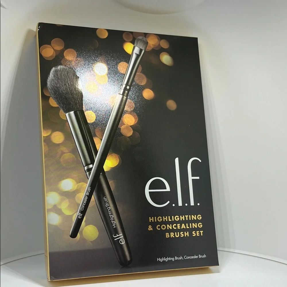 ELF Highlighting & Concealing Brush Set - Black